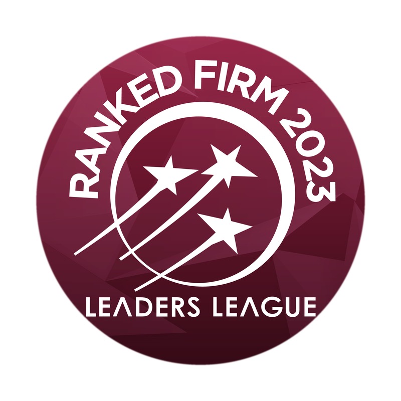 Selo Leaders League – escritório reconhecido em 2023