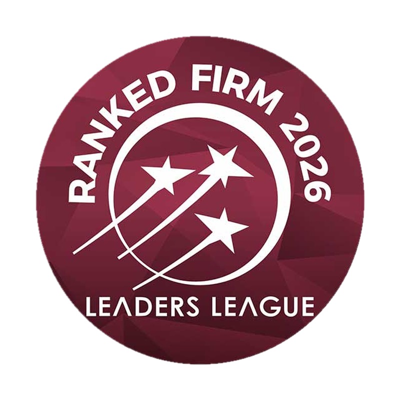 Selo Leaders League – escritório reconhecido em 2026